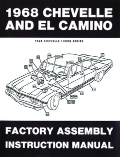三井セメント株式会社 50トン600馬力ディーゼル機関車 取扱説明書（複写） Factory Assembly Manual - 1968 Chevelle – American Autowire