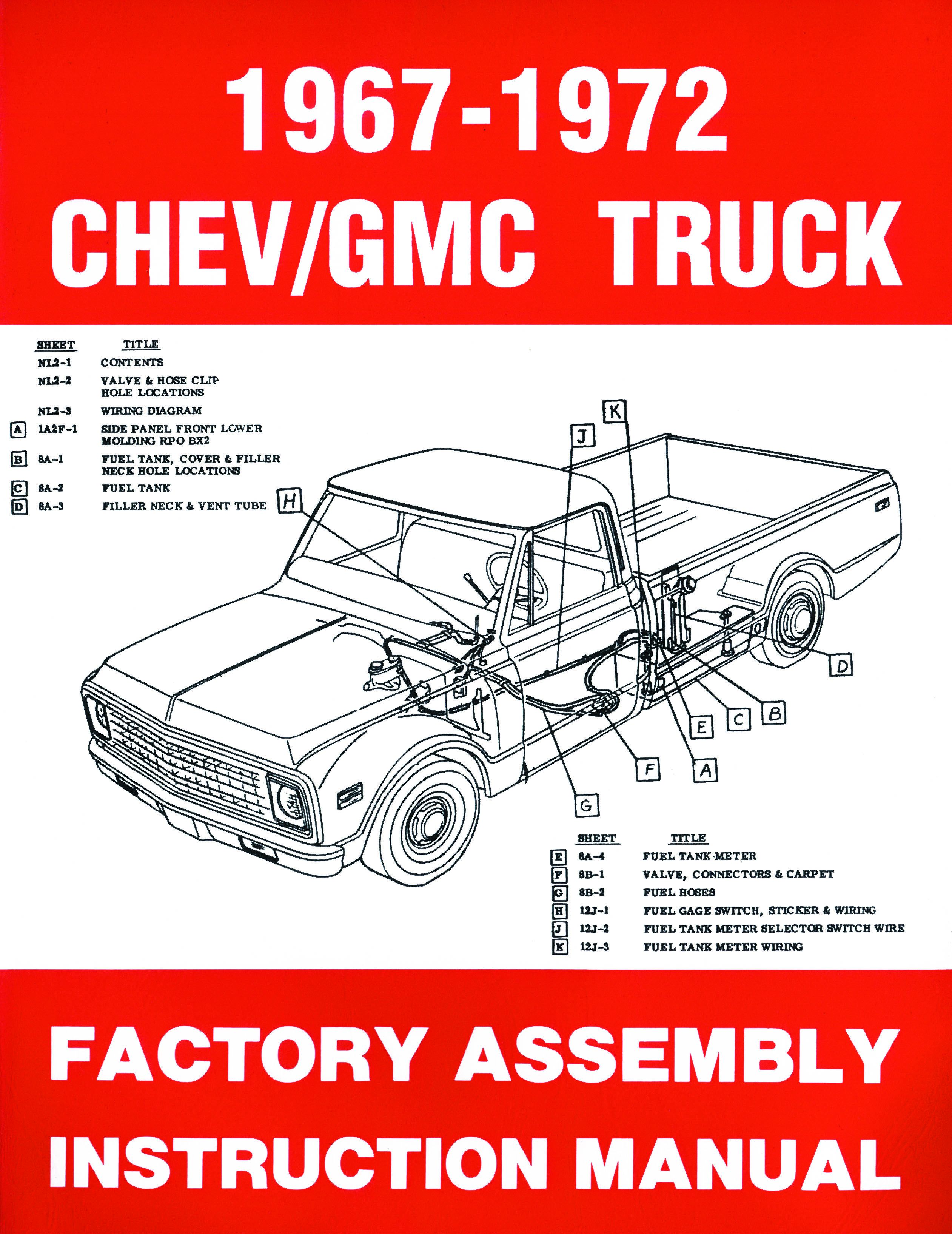 Factory Assembly Manual 196772 Chevy Truck American Autowire