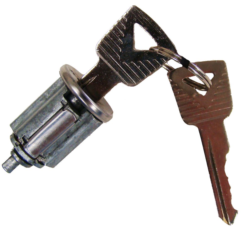 Ignition Switch With Lock Cylinder & Keys For 1968-1970 Ford – Large Style, Hydro-E-Lectric
