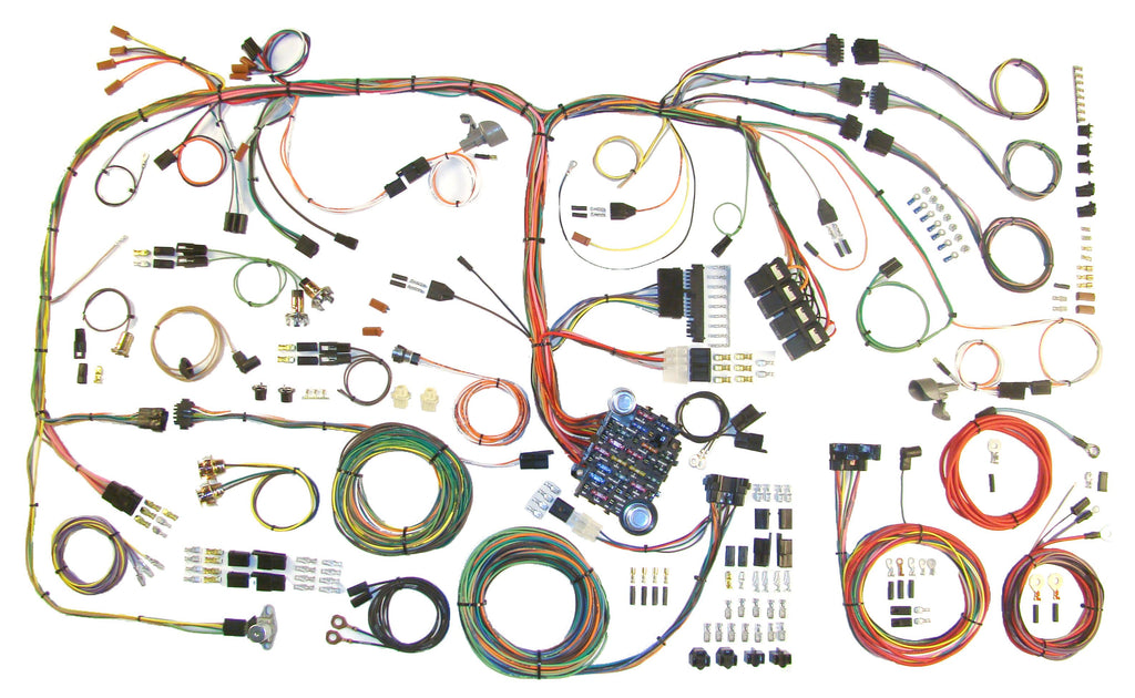 American Autowire Classic Update Wiring Harness for 1970-74 Mopar E Body American Autowire Classic Update Wiring Harness for 1970-74 Mopar E Body