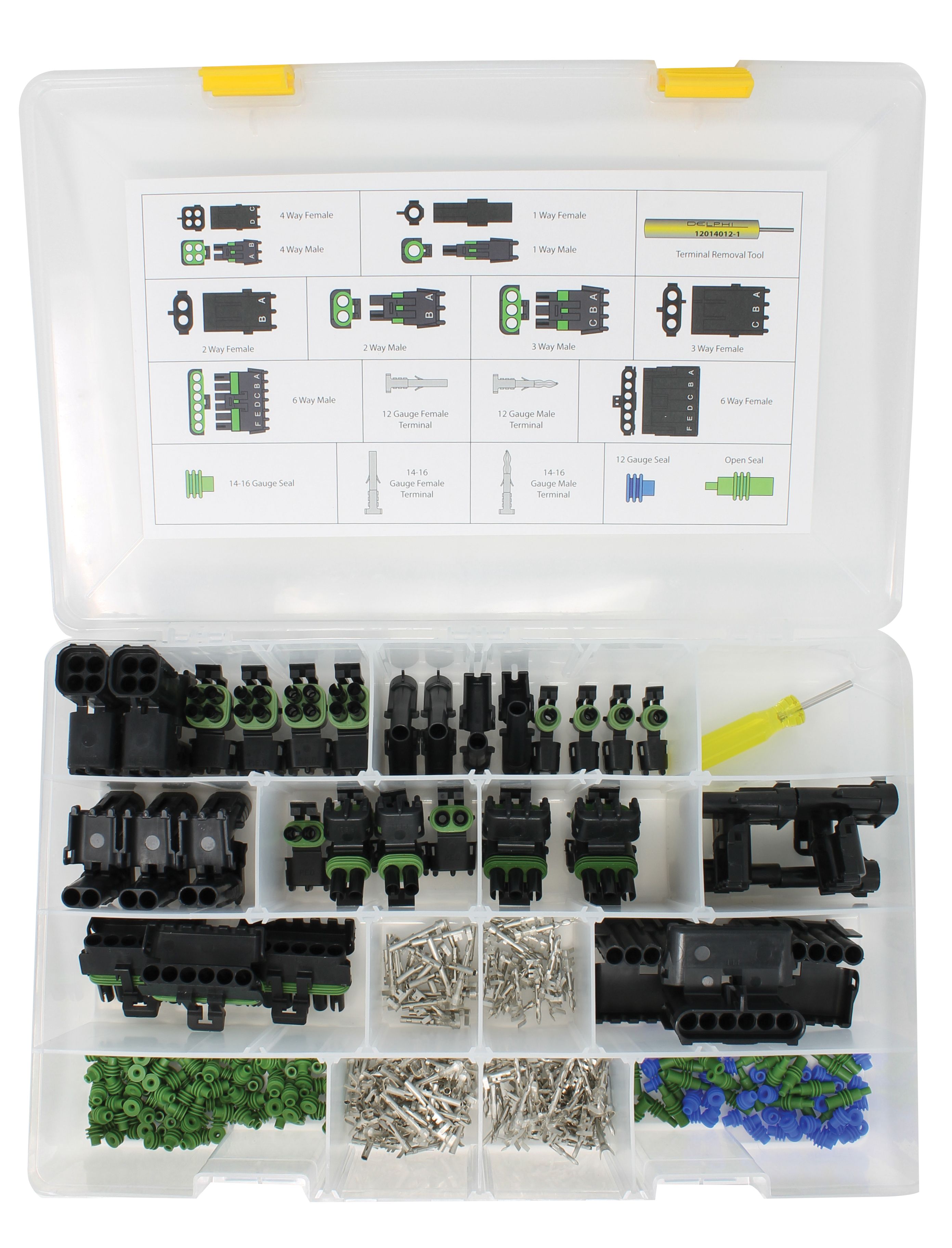 Professional Grade Weather Pack Terminal & Connector Kit – American ...