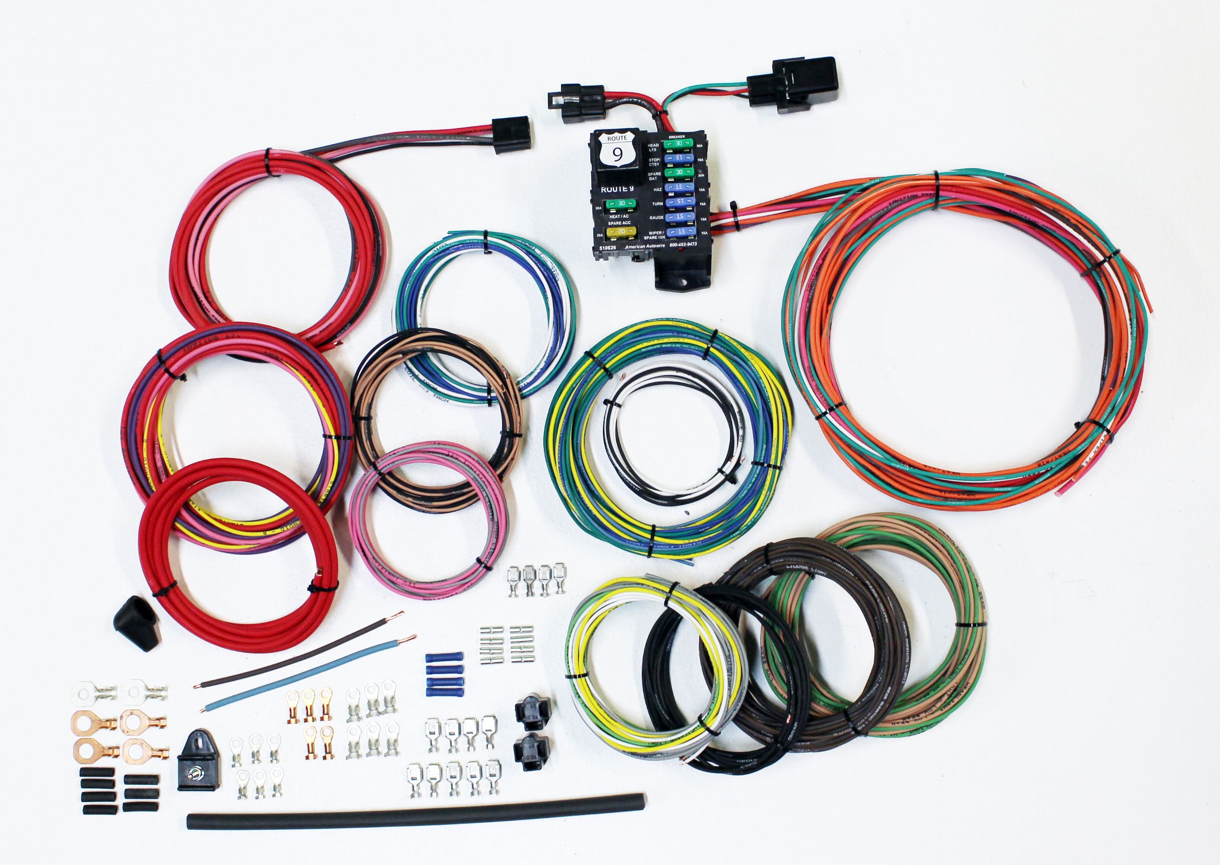 American Autowire Route 9 Universal Wiring System American Autowire Route 9 Universal Wiring System